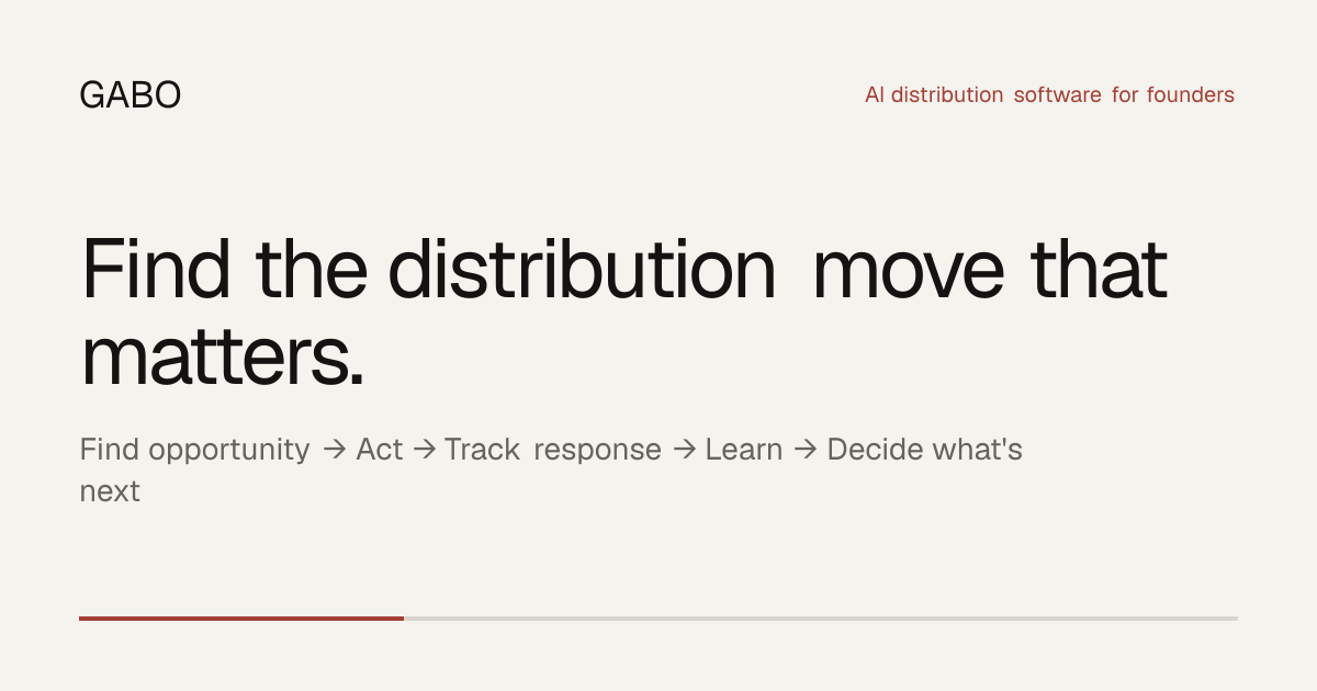 I thought building the product would be the hard part. Distribution was worse.